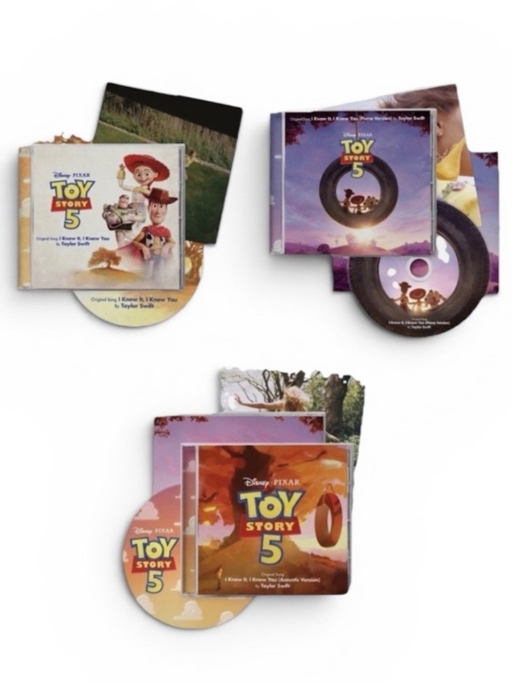Taylor Swift Toy Story I Knew It, I Knew You All 3 CDs